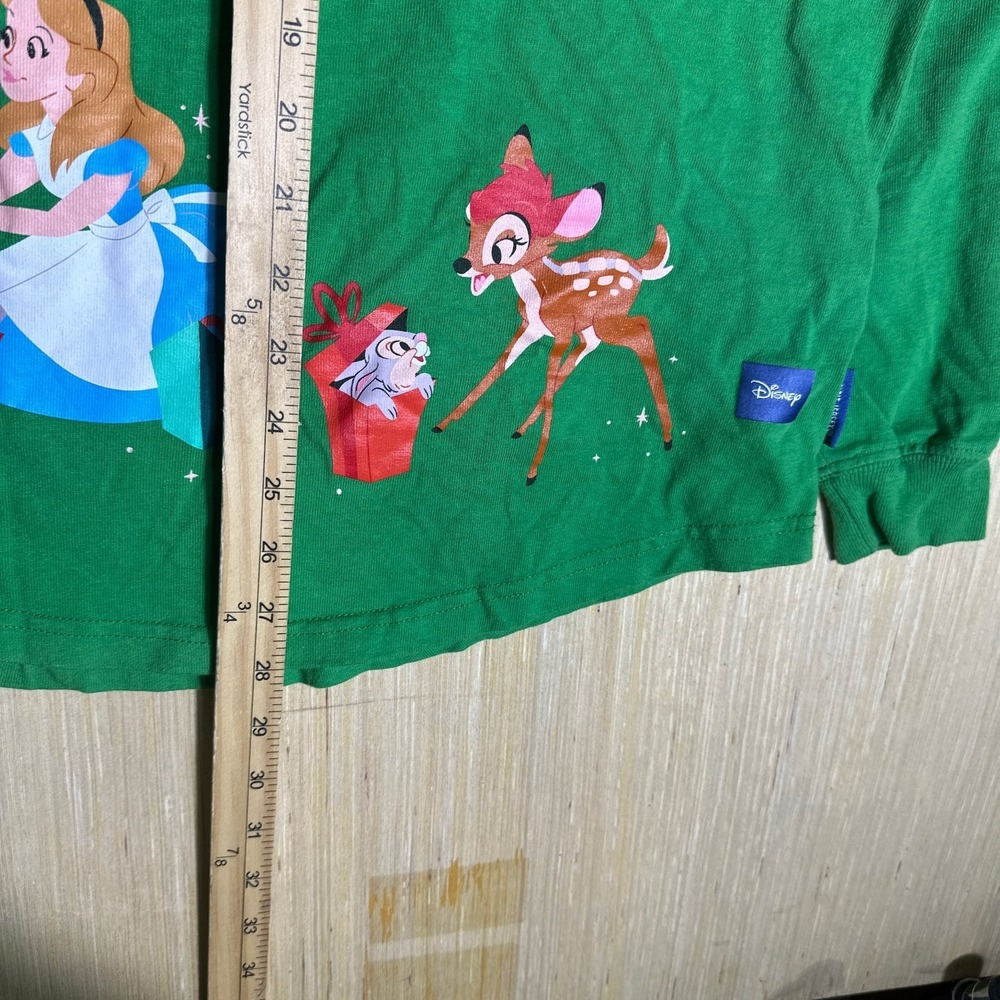 Walt Disney World Long Sleeve T-Shirt Mens Small Green Spirit Jersey Graphic - Picture 8 of 14